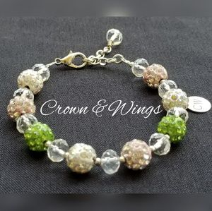 Pink & Green Bracelet